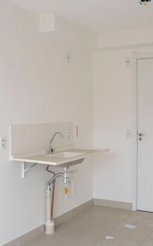 Apartamento para alugar com 40m², 2 quartos e sem vagaSala e Cozinha