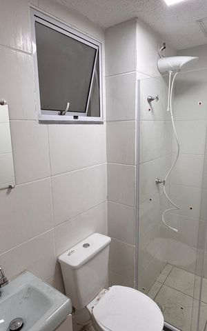 Apartamento para alugar com 50m², 2 quartos e 1 vaga Apartamento para alugar com 50m², 2 quartos e 1 vagaBanheiro