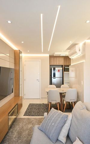Apartamento para alugar com 60m², 2 quartos e 1 vagaSala