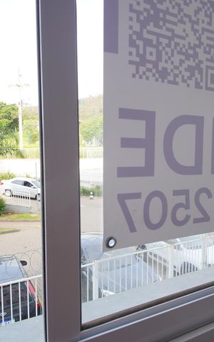 Apartamento à venda com 43m², 2 quartos e 1 vagaAdesivo na Fachada