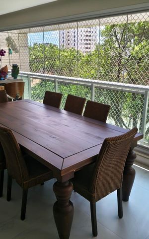 Apartamento para alugar com 198m², 3 quartos e 3 vagasVaranda