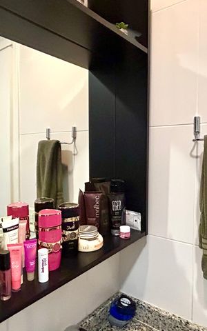 Apartamento à venda com 80m², 2 quartos e 1 vaga Apartamento à venda com 80m², 2 quartos e 1 vagaBanheiro 1