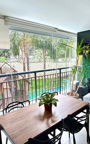 Apartamento à venda com 80m², 2 quartos e 1 vaga Apartamento à venda com 80m², 2 quartos e 1 vagaVaranda da Sala
