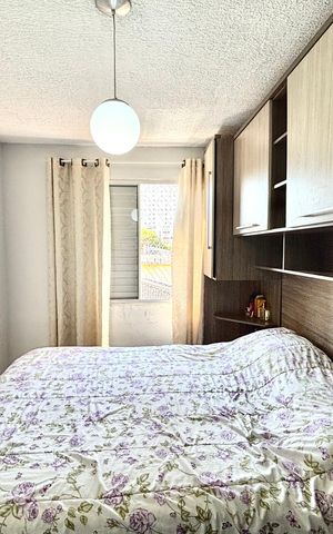 Apartamento à venda com 48m², 3 quartos e 1 vaga Apartamento à venda com 48m², 3 quartos e 1 vagaQuarto 1