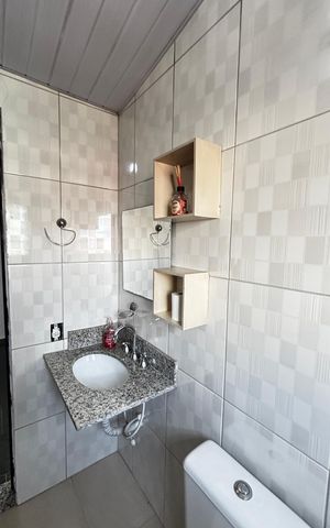 Casa para alugar com 120m², 3 quartos e 1 vaga Casa para alugar com 120m², 3 quartos e 1 vagaÁrea Gourmet - Banheiro