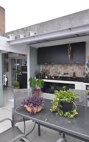 Apartamento para alugar com 120m², 2 quartos e 2 vagasChurrasqueira