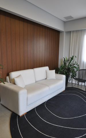 Apartamento para alugar com 120m², 2 quartos e 2 vagasHall social