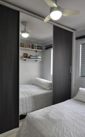 Apartamento para alugar com 120m², 2 quartos e 2 vagasQuarto 2