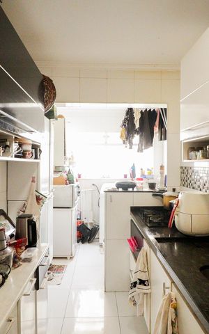 Apartamento à venda com 72m², 3 quartos e 1 vaga Apartamento à venda com 72m², 3 quartos e 1 vagaCozinha e Área de Serviço
