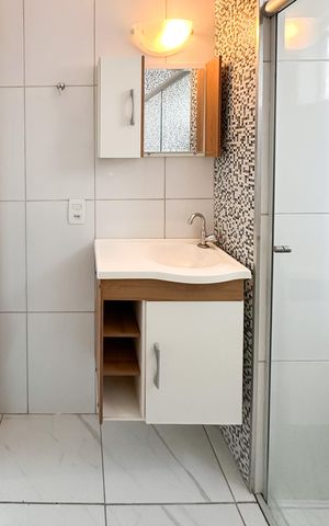 Apartamento para alugar com 64m², 2 quartos e 1 vaga Apartamento para alugar com 64m², 2 quartos e 1 vagaBanheiro Social