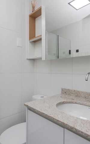 Studio à venda com 26m², 1 quarto e sem vaga Studio à venda com 26m², 1 quarto e sem vagaBanheiro
