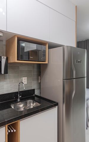 Studio à venda com 26m², 1 quarto e sem vaga Studio à venda com 26m², 1 quarto e sem vagaStudio
