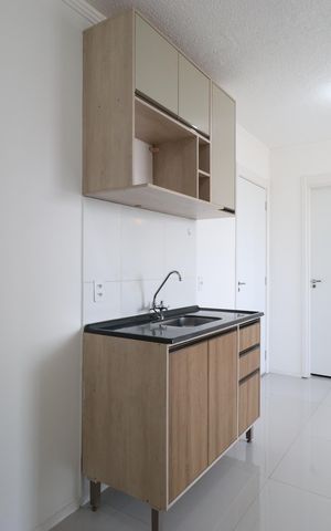 Apartamento para alugar com 34m², 2 quartos e sem vagaSala/Cozinha/Área de serviço 