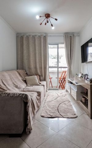 Apartamento à venda com 76m², 3 quartos e 2 vagas Apartamento à venda com 76m², 3 quartos e 2 vagasSala