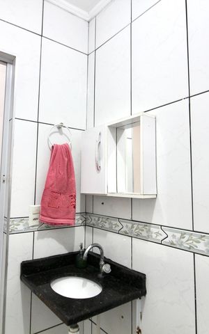 Casa para alugar com 50m², 1 quarto e 6 vagasBanheiro