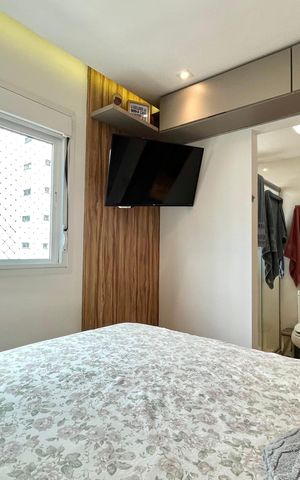 Apartamento à venda com 56m², 2 quartos e 1 vaga Apartamento à venda com 56m², 2 quartos e 1 vagaSuite
