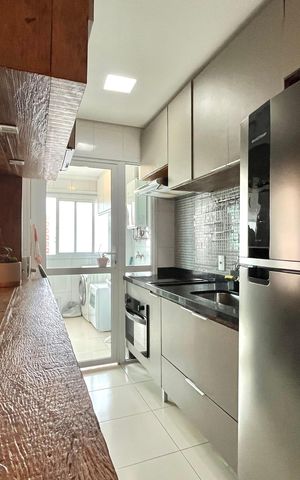 Apartamento à venda com 56m², 2 quartos e 1 vaga Apartamento à venda com 56m², 2 quartos e 1 vagaCozinha