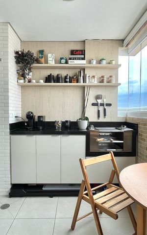 Apartamento à venda com 56m², 2 quartos e 1 vaga Apartamento à venda com 56m², 2 quartos e 1 vagaVaranda