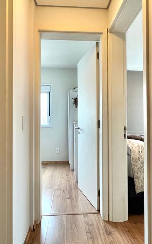 Apartamento à venda com 56m², 2 quartos e 1 vaga Apartamento à venda com 56m², 2 quartos e 1 vagaCorredor