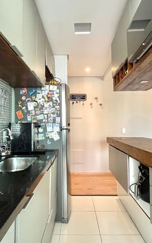 Apartamento à venda com 56m², 2 quartos e 1 vaga Apartamento à venda com 56m², 2 quartos e 1 vagaCozinha