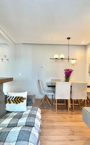 Apartamento à venda com 56m², 2 quartos e 1 vaga Apartamento à venda com 56m², 2 quartos e 1 vagaSala