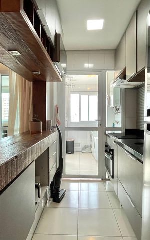 Apartamento à venda com 56m², 2 quartos e 1 vaga Apartamento à venda com 56m², 2 quartos e 1 vagaCozinha