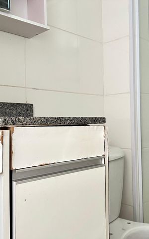 Apartamento para alugar com 45m², 2 quartos e sem vaga Apartamento para alugar com 45m², 2 quartos e sem vagaBanheiro