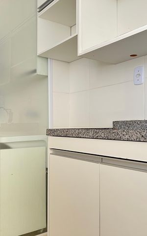 Apartamento para alugar com 45m², 2 quartos e sem vaga Apartamento para alugar com 45m², 2 quartos e sem vagaCozinha e Área de Serviço