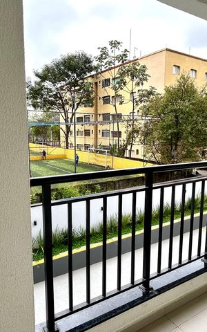 Apartamento para alugar com 46m², 2 quartos e 1 vaga Apartamento para alugar com 46m², 2 quartos e 1 vagaÁrea de Serviço