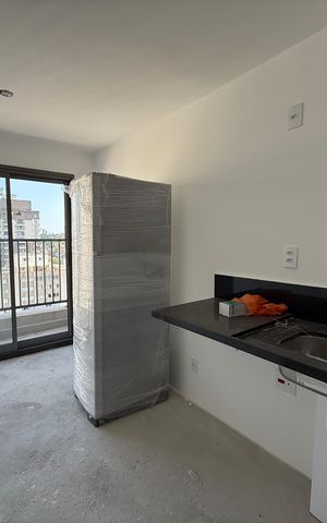 Apartamento à venda com 28m², 1 quarto e sem vaga
