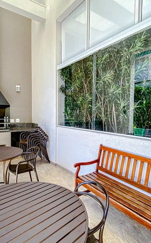 Apartamento à venda com 100m², 2 quartos e 2 vagasÁrea comum - Churrasqueira