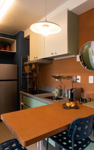 Apartamento para alugar com 45m², 2 quartos e sem vagaCozinha