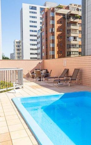 Apartamento à venda com 90m², 2 quartos e 2 vagasÁrea comum - Piscina