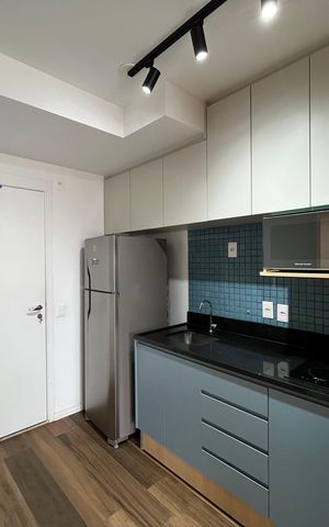 Studio para alugar com 28m², 1 quarto e sem vagaCozinha