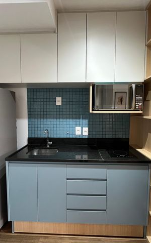 Studio para alugar com 28m², 1 quarto e sem vagaCozinha