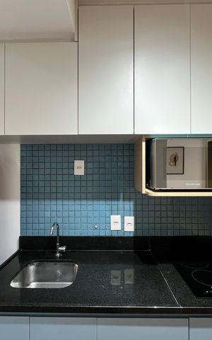Studio para alugar com 28m², 1 quarto e sem vagaCozinha
