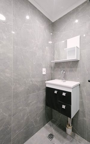 Apartamento para alugar com 52m², 2 quartos e 1 vaga Apartamento para alugar com 52m², 2 quartos e 1 vagaBanheiro da Suíte