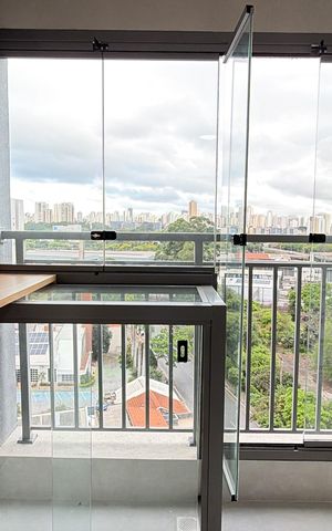 Studio para alugar com 31m², 1 quarto e sem vagaSacada
