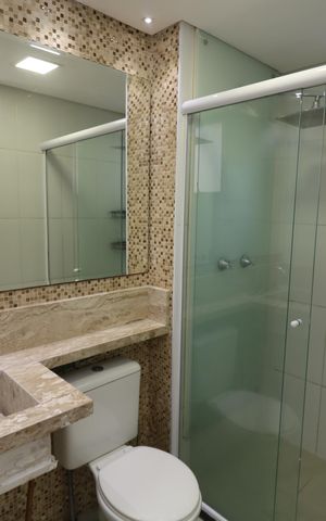Apartamento para alugar com 60m², 3 quartos e 1 vagaBanheiro da Suíte