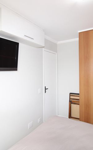 Apartamento à venda com 54m², 2 quartos e 1 vagaQuarto 2
