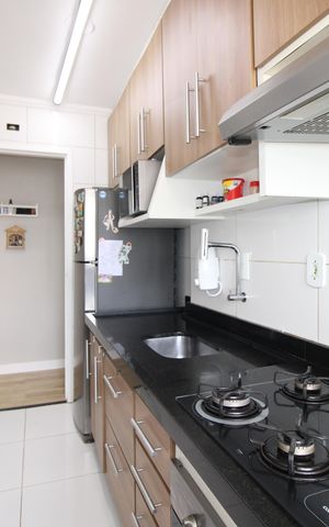 Apartamento à venda com 54m², 2 quartos e 1 vagaCozinha