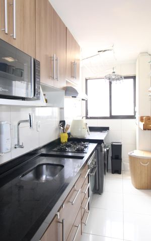Apartamento à venda com 54m², 2 quartos e 1 vagaCozinha