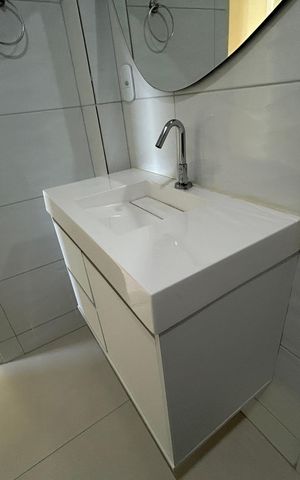 Apartamento para alugar com 83m², 3 quartos e 2 vagasBanheiro