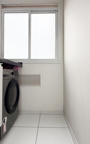 Apartamento à venda com 49m², 2 quartos e 1 vaga Apartamento à venda com 49m², 2 quartos e 1 vagaCozinha e Área de Serviço