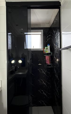 Apartamento à venda com 49m², 2 quartos e 1 vaga Apartamento à venda com 49m², 2 quartos e 1 vagaBanheiro