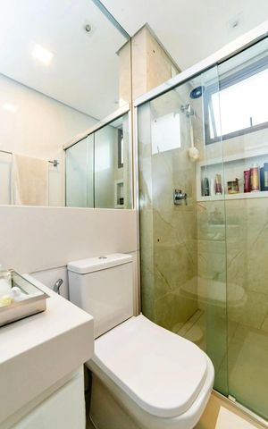 Apartamento à venda com 84m², 3 quartos e 2 vagas Apartamento à venda com 84m², 3 quartos e 2 vagasSuíte - Banheiro