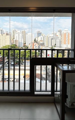 Apartamento para alugar com 27m², 1 quarto e sem vaga