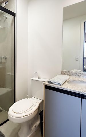 Apartamento para alugar com 27m², 1 quarto e sem vaga