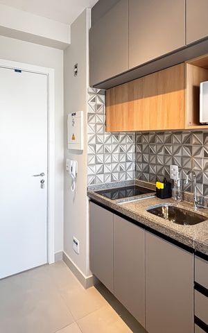 Apartamento para alugar com 27m², 1 quarto e sem vaga