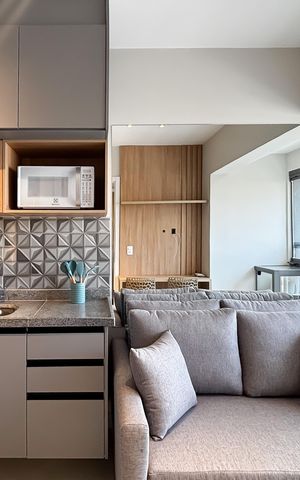 Apartamento para alugar com 27m², 1 quarto e sem vaga